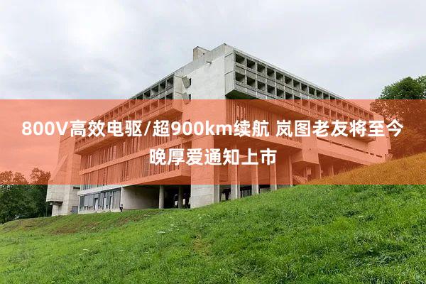 800V高效电驱/超900km续航 岚图老友将至今晚厚爱通知上市